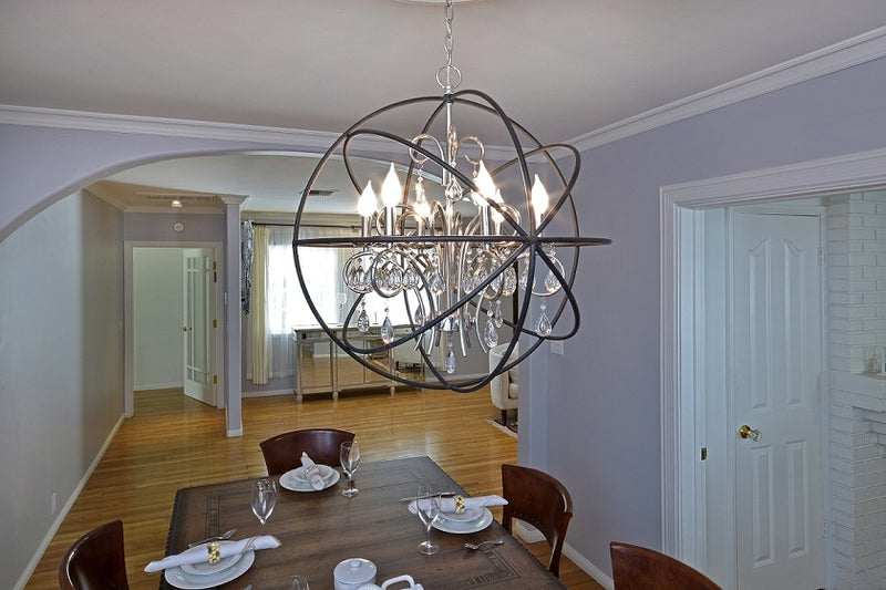 Maxim 25147 Orbit 12-lt 40" Pendant