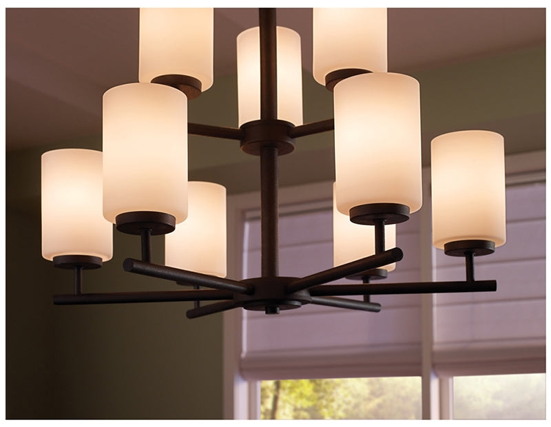 Sea Gull 31162 Oslo 9-lt 26" Chandelier