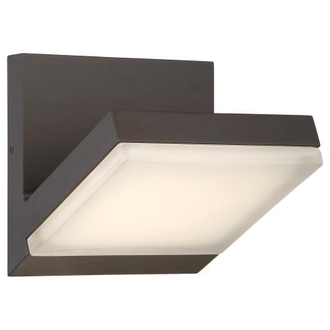 P1259 Angle 1-lt LED Outdoor Wall Sconce