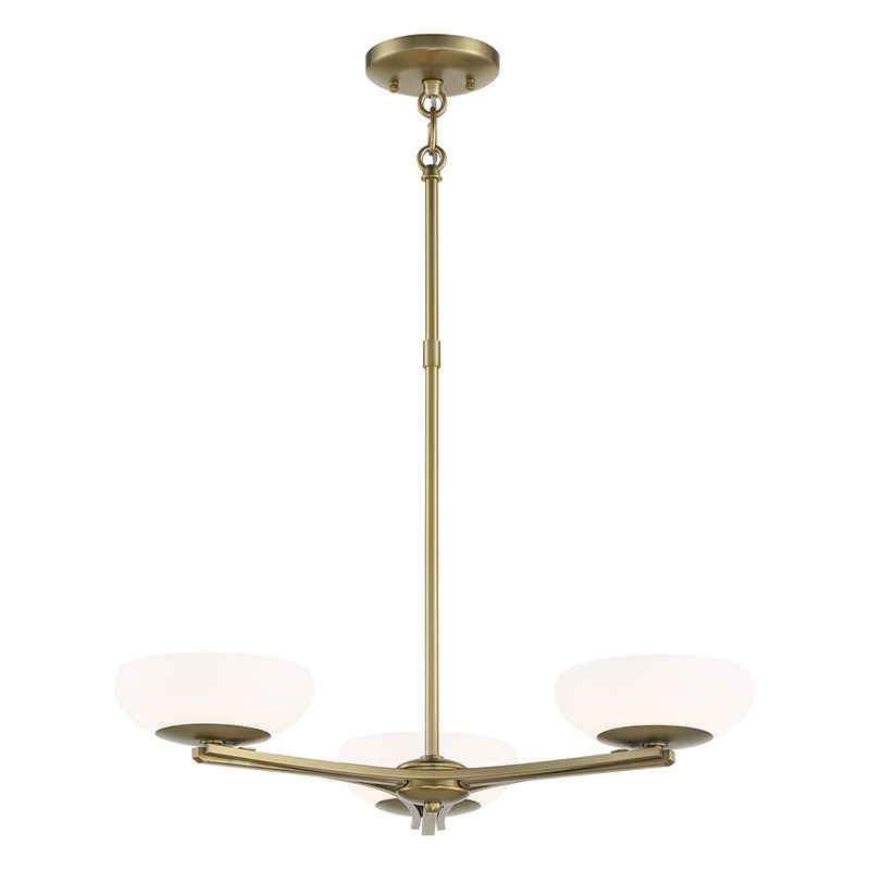 P1463 Scale 3-lt 24" LED Chandelier