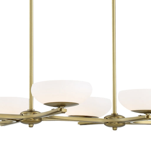 George Kovacs P1466 Scale 6-lt 40" LED Island Light
