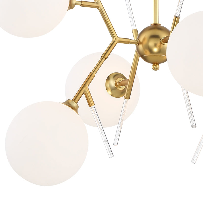 P1486 Polares 6-lt 28" Chandelier