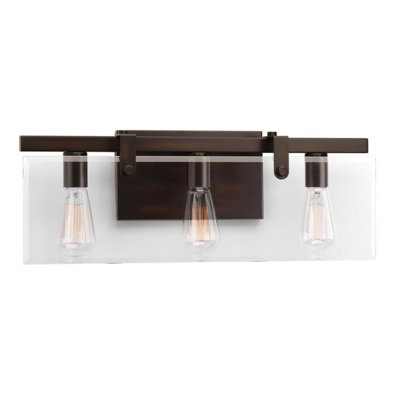 Progress P300107 Glayse 3-lt Bath Light