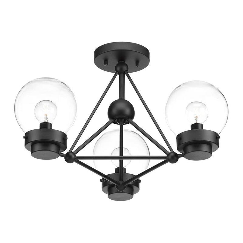 Progress P400077 Spatial 3-lt Semi-Flush