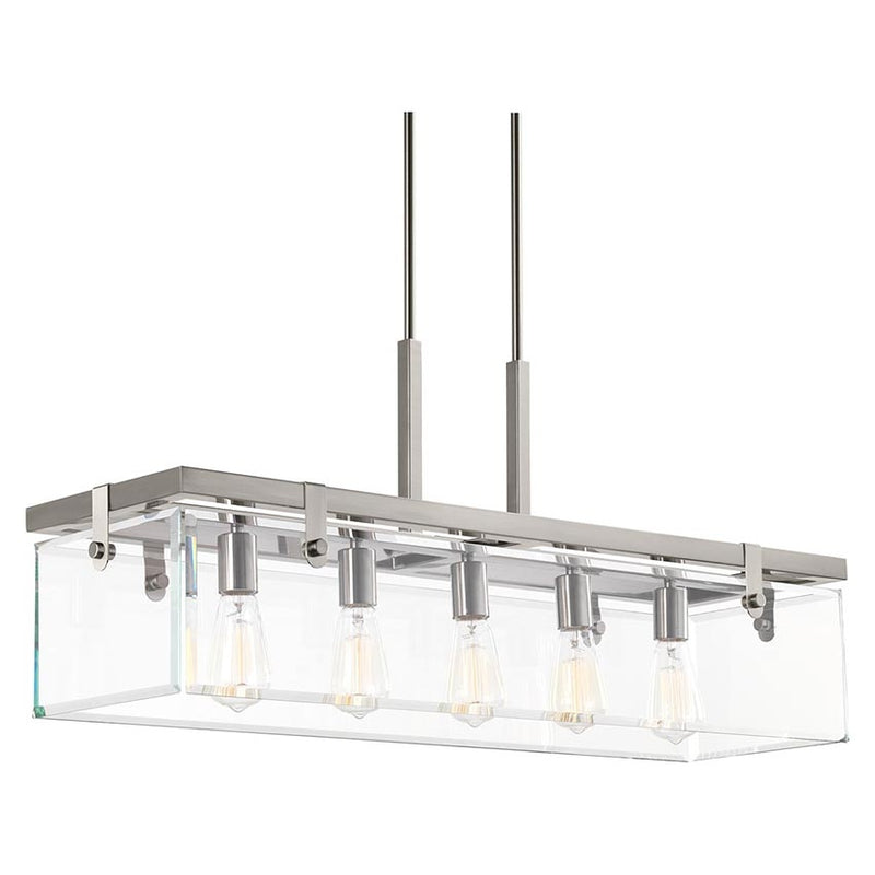 Progress P400116 Glayse 5-lt Island Chandelier