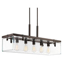 Progress P400116 Glayse 5-lt Island Chandelier