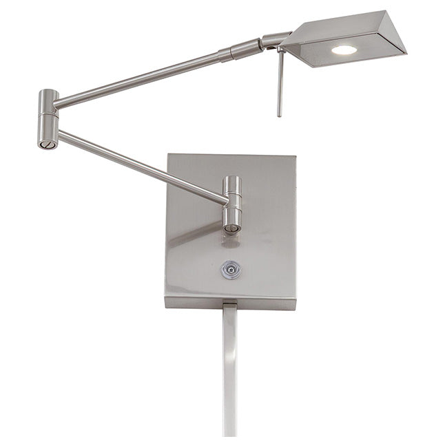 P4318 George's Reading Room 1-lt LED Pharmacy Wall Lamp