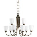 Progress P4627 Gather 9-lt Chandelier