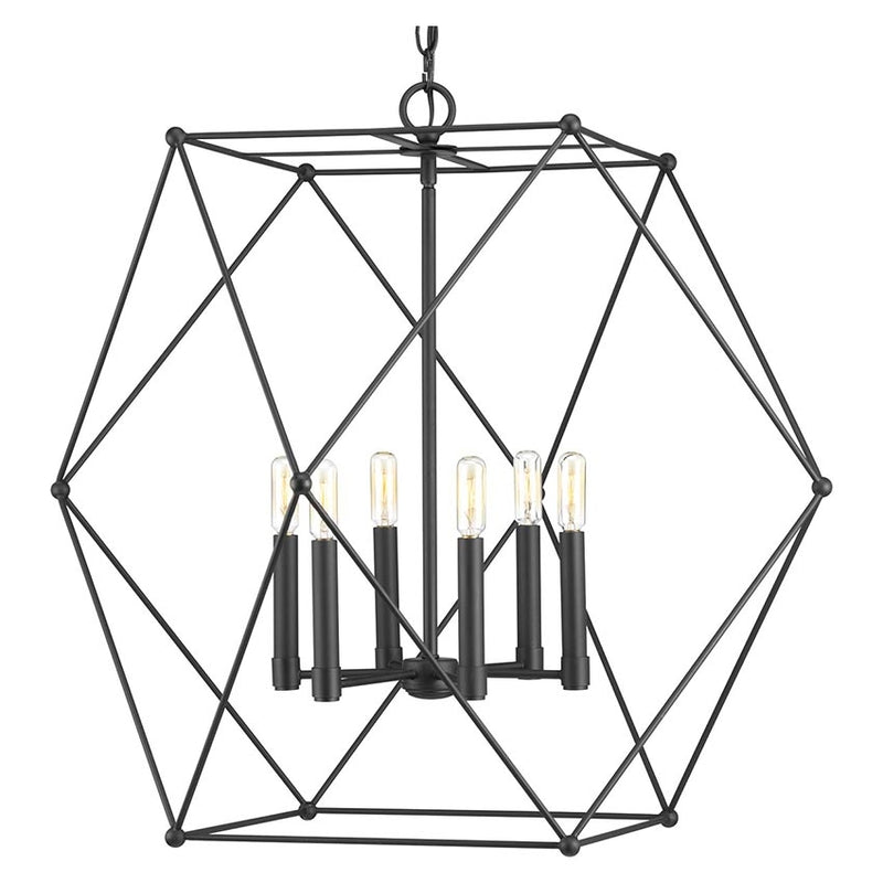 Progress P500084 Spatial 6-lt Pendant