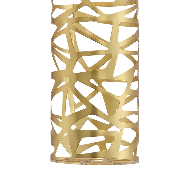 P935 Golden Eclipse 1-lt 4.5" LED Mini Pendant