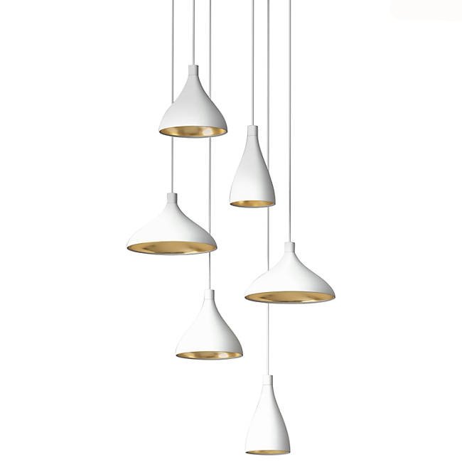 Pablo Designs Swell 6-lt LED Chandelier