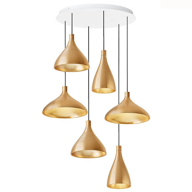 Pablo Designs Swell 6-lt LED Chandelier