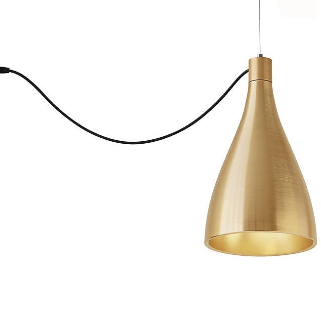 Pablo Designs Swell String Single Narrow LED Pendant