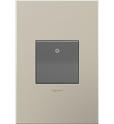Adorne ASPD2032 20A Paddle Switch, White, with Microban®  Single-Pole/3-Way