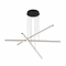 dweLED PD-29803 Stack 3-lt 48" LED Chandelier