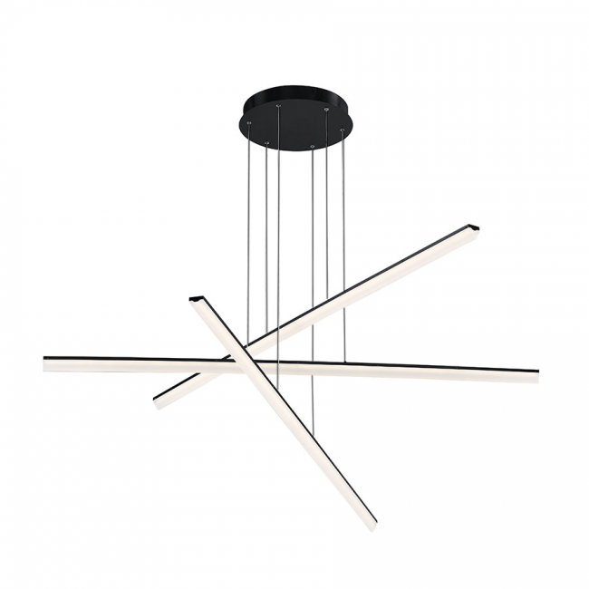 dweLED PD-29803 Stack 3-lt 48" LED Chandelier