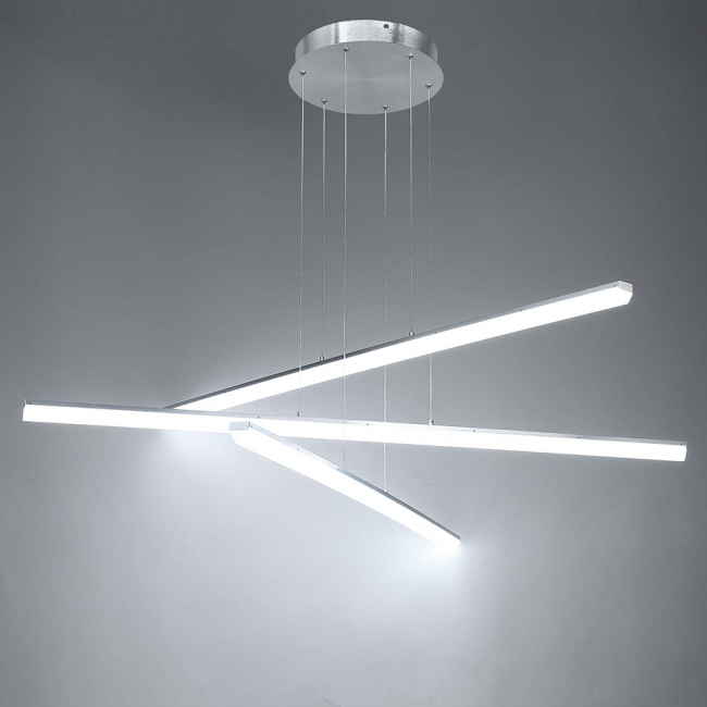 dweLED PD-29803 Stack 3-lt 48" LED Chandelier