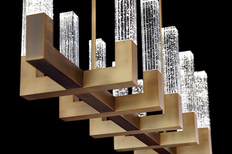 Modern Forms PD-30854 Cinema 12-lt 54" LED Pendant