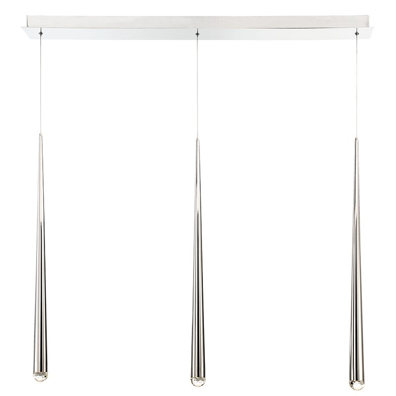 Modern Forms PD-41703L Cascade 3-lt 40" LED Linear Pendant