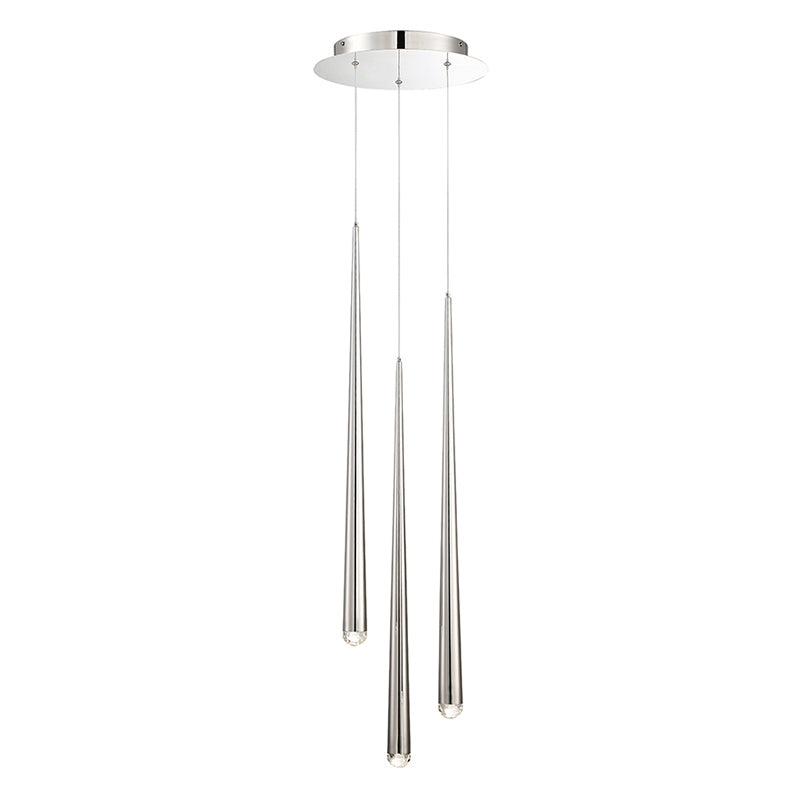 Modern Forms PD-41703R Cascade 3-lt 12" LED Round Pendant