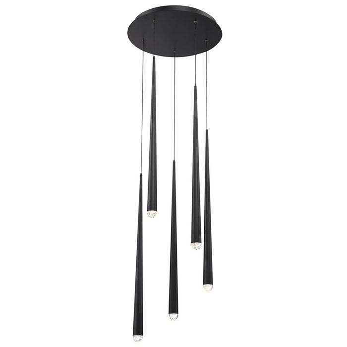 Modern Forms PD-41705R Cascade 5-lt 17" LED Round Pendant