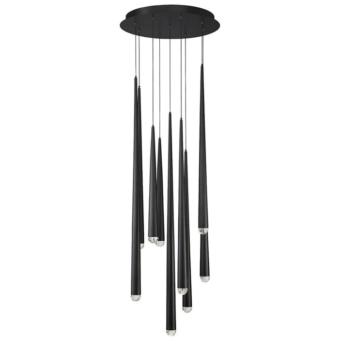 Modern Forms PD-41709R Cascade 9-lt 17" LED Round Pendant