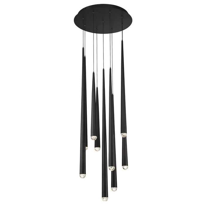 Modern Forms PD-41709R Cascade 9-lt 17" LED Round Pendant