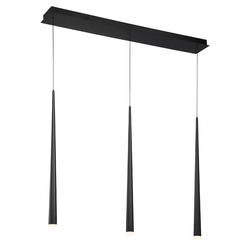 Modern Forms PD-41803L Cascade Flat 3-lt 40" LED Linear Pendant