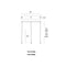 Modern Forms PD-41803L Cascade Flat 3-lt 40" LED Linear Pendant
