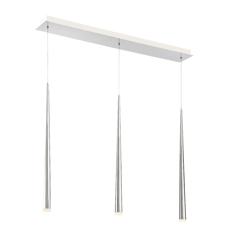Modern Forms PD-41803L Cascade Flat 3-lt 40" LED Linear Pendant
