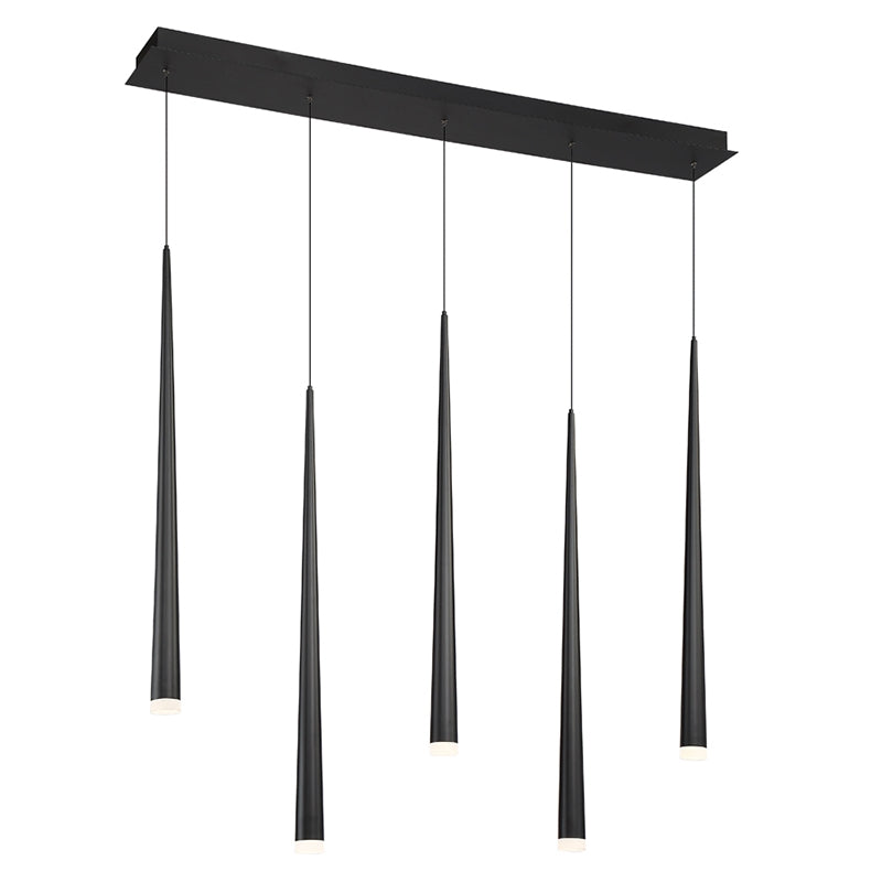 Modern Forms PD-41805L Cascade Flat 5-lt 40" LED Linear Pendant