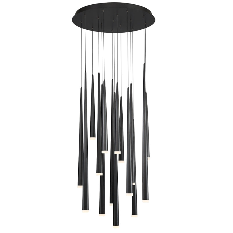 Modern Forms PD-41815R Cascade Flat 15-lt 23" LED Round Pendant