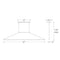 dweLED PD-45747 E=MC2 47" LED Linear Pendant