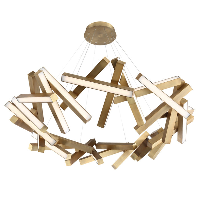 Modern Forms PD-64861 Chaos 61" LED Round Pendant