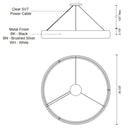 Kuzco PD22735 Halo LED Circular Pendant