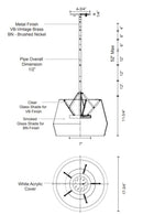 Kuzco PD61418 Deco 18" LED Pendant