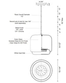 Kuzco PD70610 Enkel 10" LED Pendant