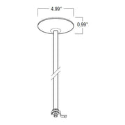 Nora NT-306 24-Inch Pendant Assembly Kit