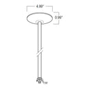 Nora NT-336 36-Inch Pendant Assembly Kit