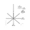 Tech 700PHT34 Photon 12-lt 34" LED Chandelier