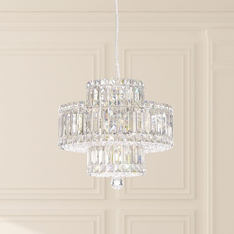 Schonbek 6671 Plaza 9-lt 15" Pendant