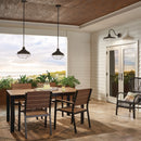 Kichler 49992 Pier 12" Wide Outdoor Convertible Pendant