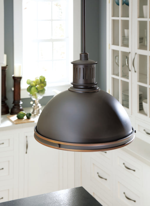 Sea Gull 65085 Pratt Street Metal 1-lt 10" Pendant