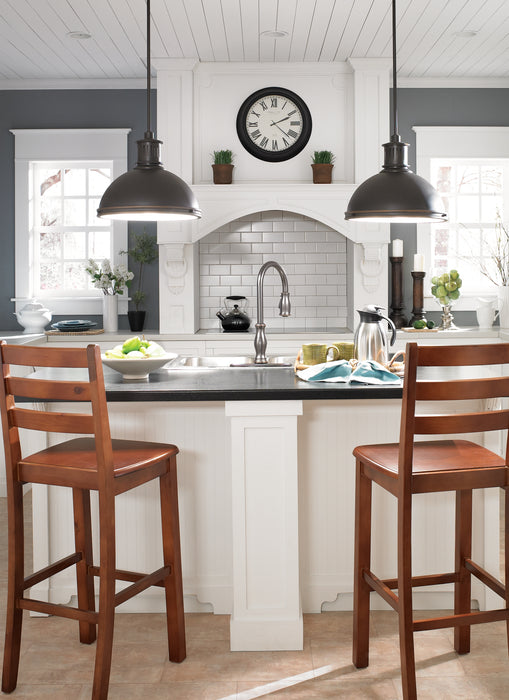 Sea Gull 65085 Pratt Street Metal 1-lt 10" Pendant