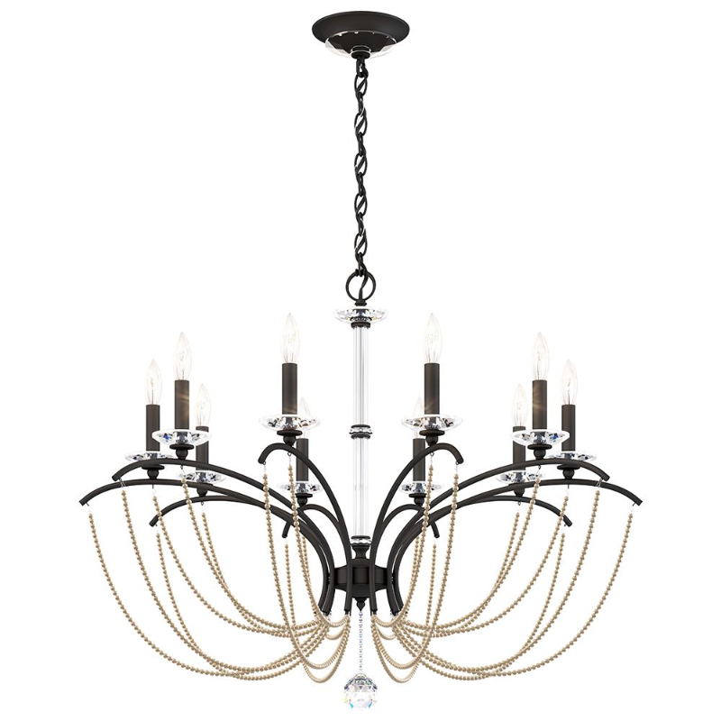 Schonbek BC7110 Priscilla 10-lt 36" Chandelier