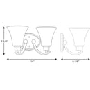Progress P2001 Joy 2-lt Bath & Vanity