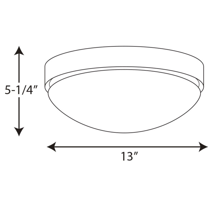 Progress P350105 Elevate 1-lt LED Flush Mount