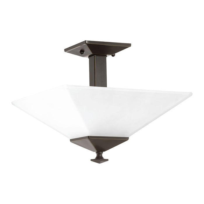 Progress P350107 Clifton Heights 2-lt 13" Semi-Flush