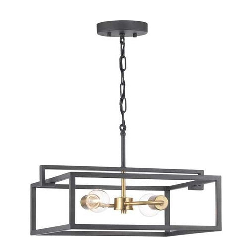 Progress P350120 Blakely 2-lt Semi-Flush/Convertible Pendant