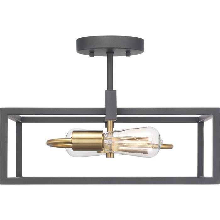 Progress P350120 Blakely 2-lt Semi-Flush/Convertible Pendant